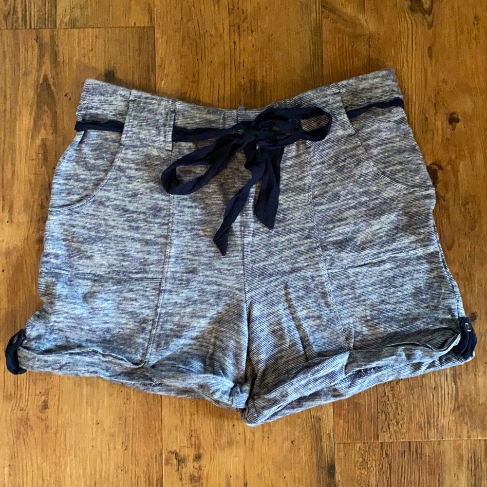 Anthropologie “Saturday Sunday” blue cotton shorts